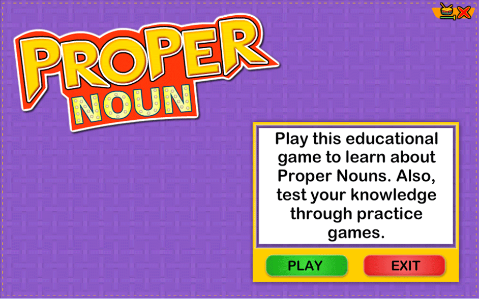 Proper Noun For Video Game