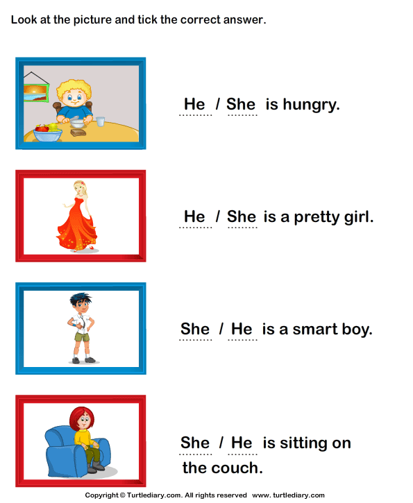 Genders Worksheet2