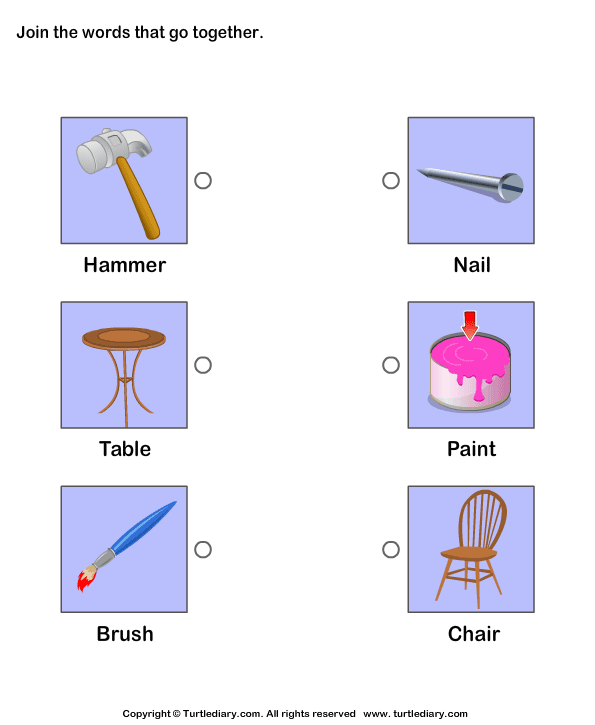 Go Together Worksheet 6