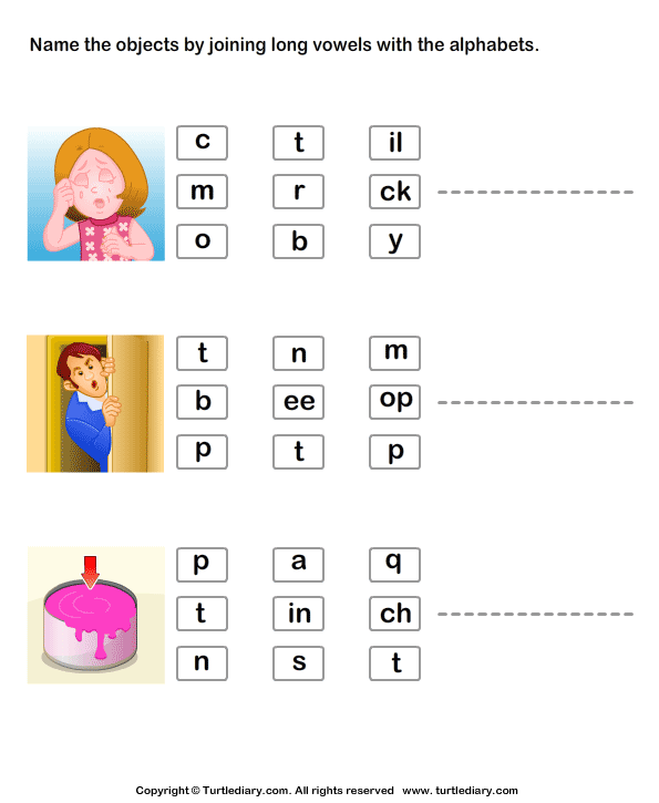 Long Vowels Worksheet2