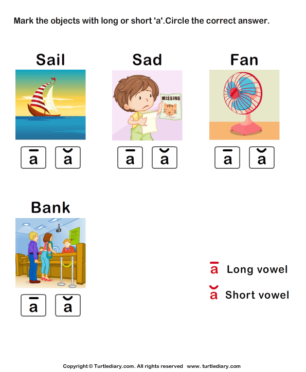 Long Vowels Worksheet34