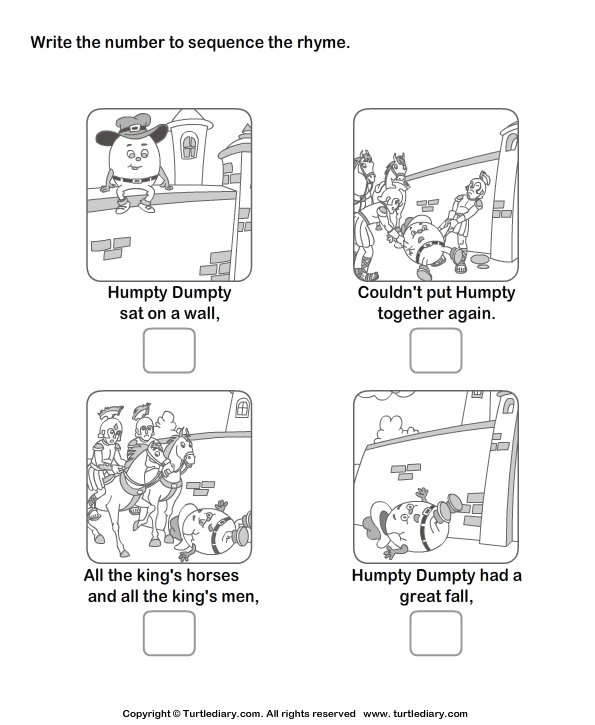 Picture Sequence Worksheet 4