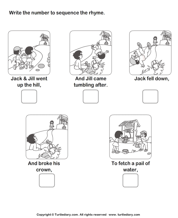 Picture Sequence Worksheet 5