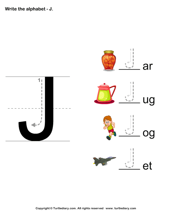 Letter Writing J