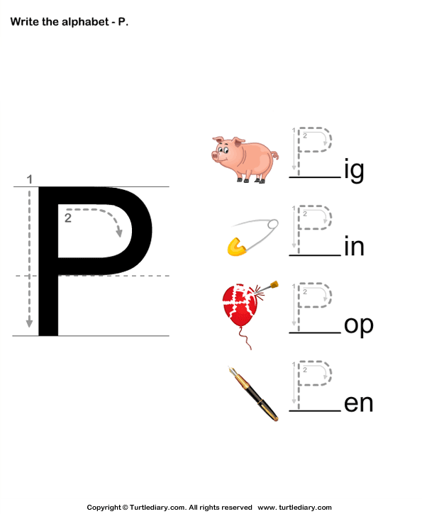 Letter Writing P