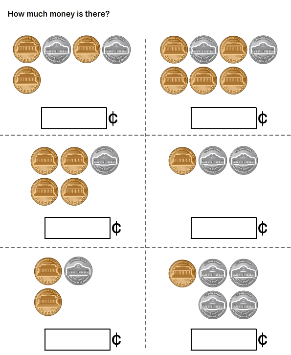 Counting Coins Worksheet 14