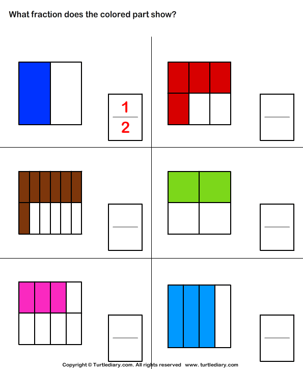 Fractions Worksheet 15