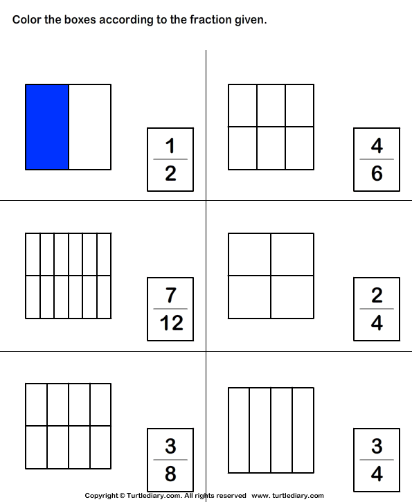 Fractions Worksheet 17