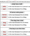 Noun in the Sentence