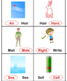 Identify Homophone