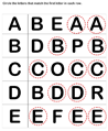 Letters that look similar