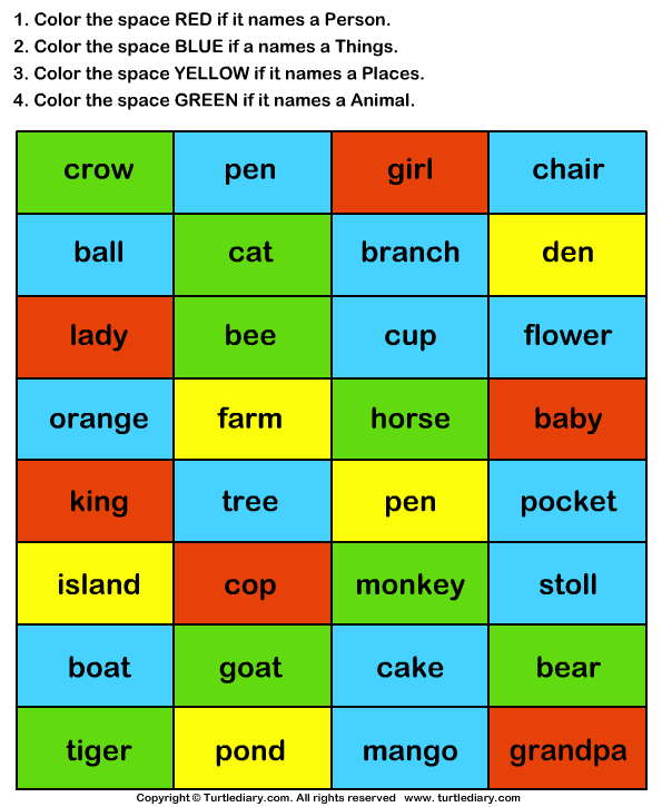 color-the-nouns-worksheet-turtle-diary