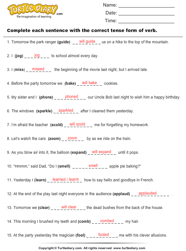 complete-the-sentence-with-the-correct-tense-form-of-verb-worksheet