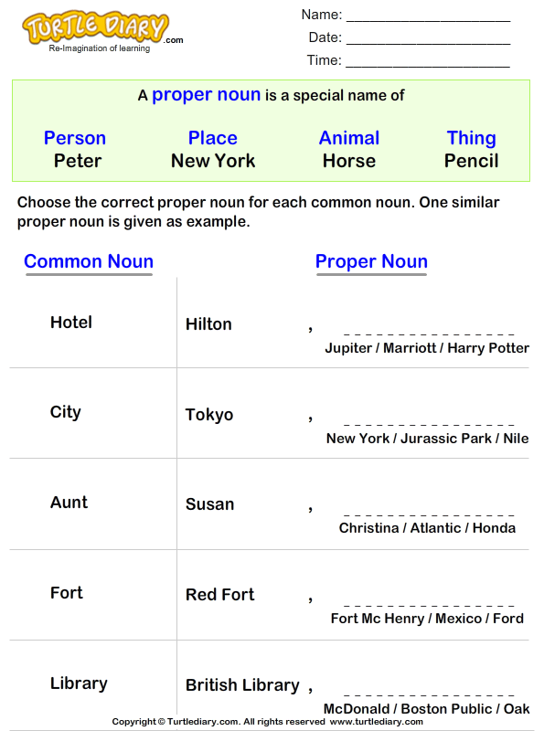 nouns-worksheets-write-a-proper-noun-for-common-nouns-4-turtle-diary