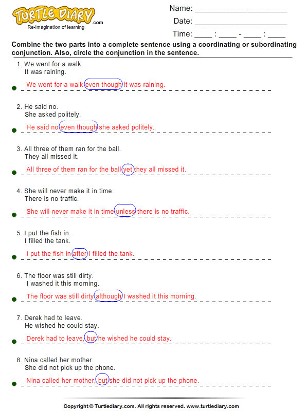 combine-the-clauses-using-a-conjunction-5-worksheet-turtlediary