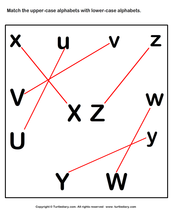 match-upper-case-and-lower-case-letters-turtlediary