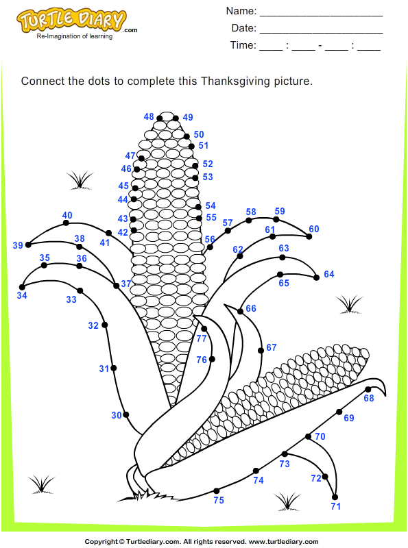 thanksgiving-dot-to-dot-worksheet-5-turtle-diary