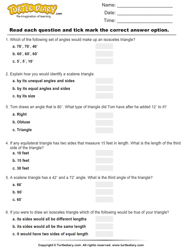 triangles-multiple-choice-questions-2-worksheet-turtlediary