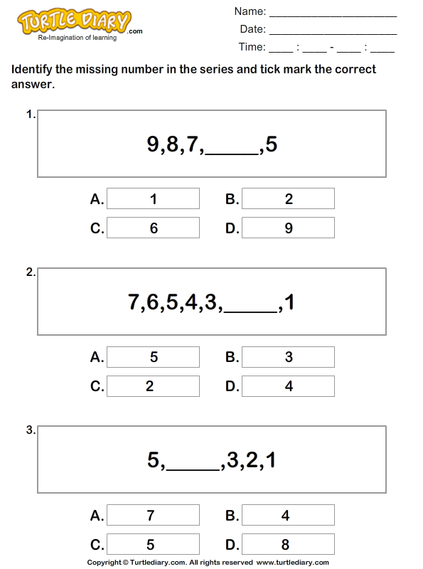 Sequence - TurtleDiary.com