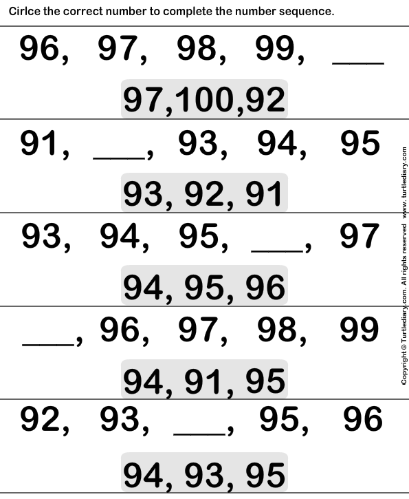 Ordinal Numbers 10 Worksheet - TurtleDiary.com