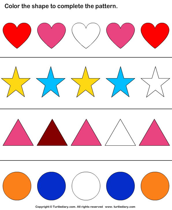 What Figure Completes The Pattern