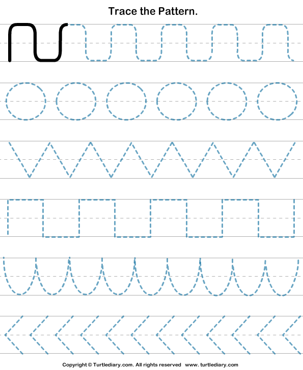 pattern-tracing-worksheet-turtle-diary