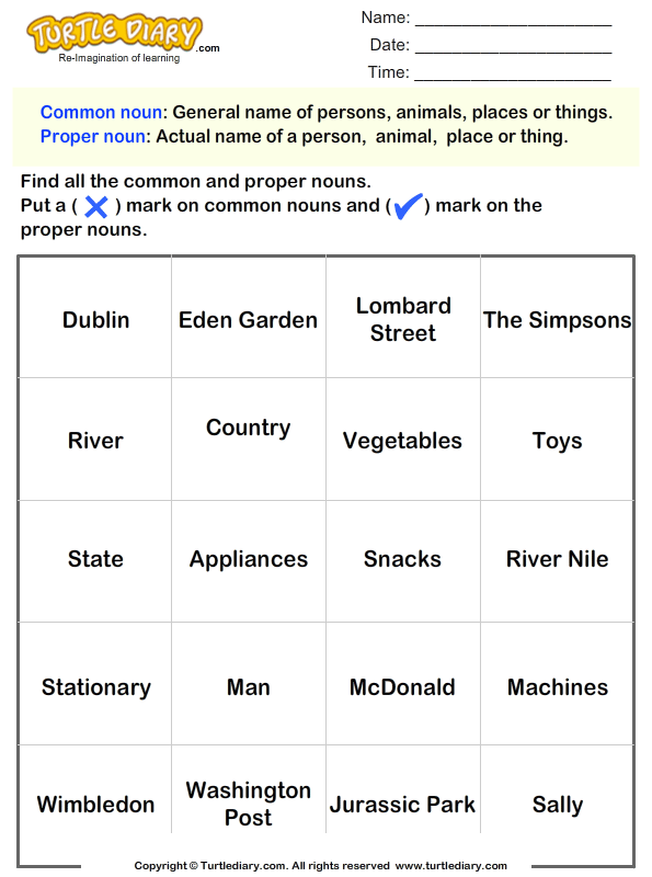 common-noun-and-proper-noun-worksheet-for-class-3-with-answers-common-and-proper-noun-with