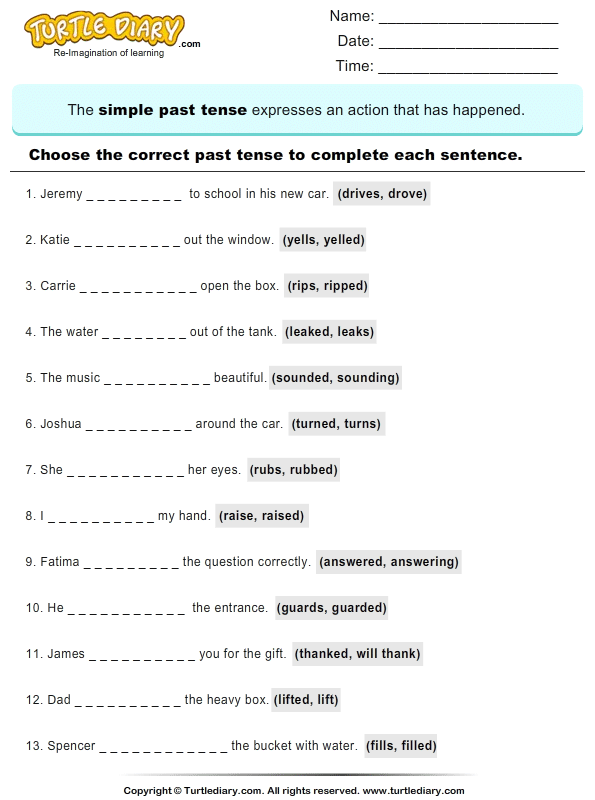 writing-past-tense-of-verb-worksheet-turtle-diary