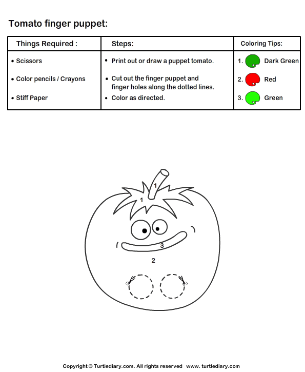 Tomato Puppet