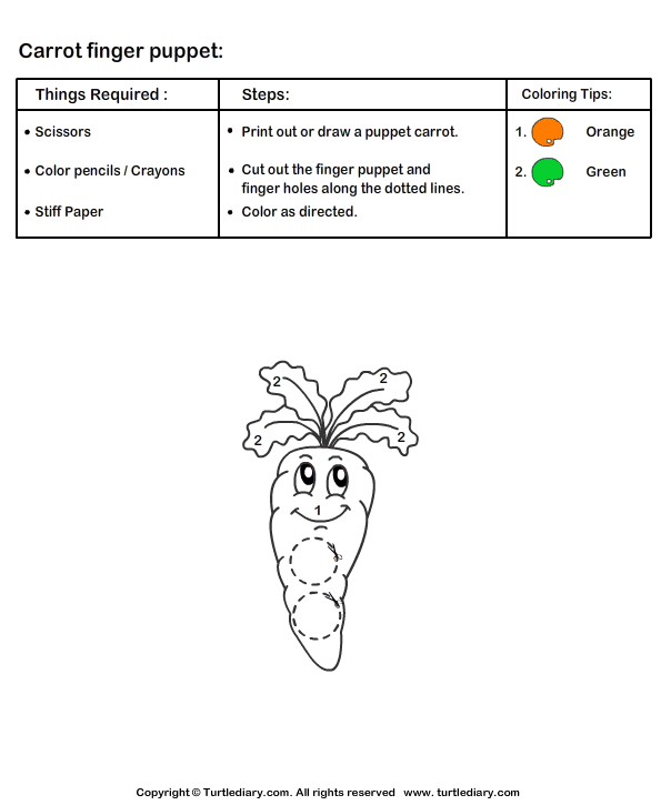 Carrot Puppet