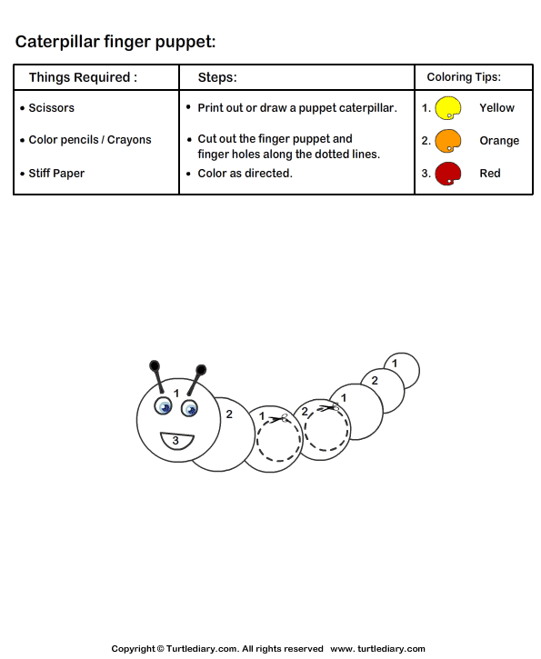 Caterpillar Puppet