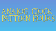 Analog Clock Patterns Hours