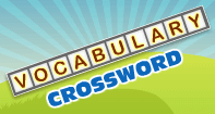 Vocabulary Crossword - Spelling - Kindergarten