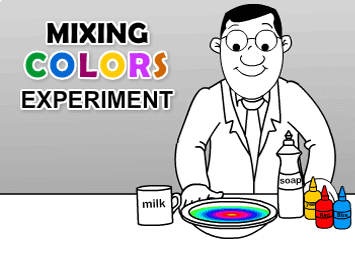 Mixing Colors Experiment | Fun Science Experiments