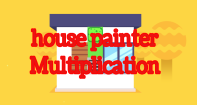 Multiplication House Painter - Multiplication - Fifth Grade