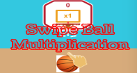 Multiplication Swipe Ball - Multiplication - Fourth Grade