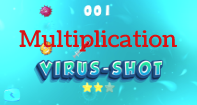 Multiplication Virus Shot - Multiplication - First Grade