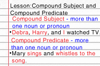 what is a compound subject