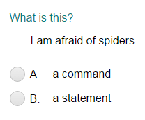 identifying statement command question or exclamation quiz turtle diary