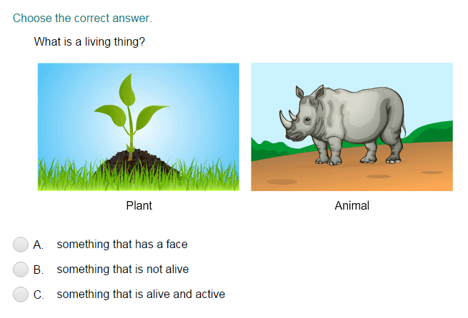 Living And Nonliving Things Quiz Turtle Diary