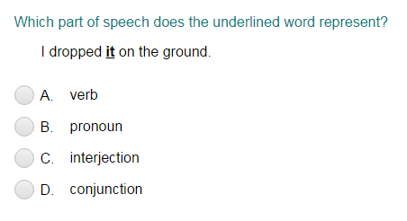 parts of speech quizzes turtle diary