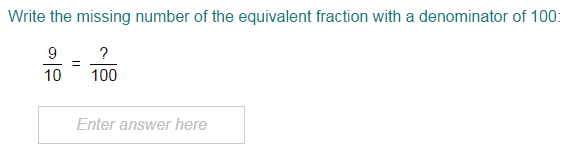 Equivalent Fractions With Denominators Of 10 100 And 1000 Quiz Turtle Diary