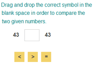 Comparing 2-digit Numbers (Using Symbols)