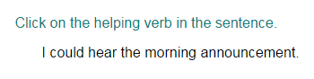 Identifying Helping Verb in a Sentence Part 4