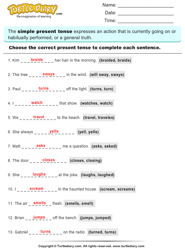 choose-the-correct-present-tense-to-complete-the-sentence-worksheet