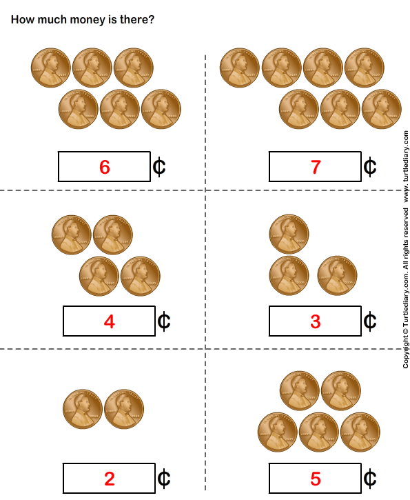 counting money worksheet with detailed answer key by - counting money ...