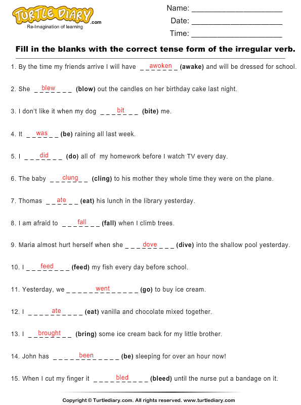 fill-in-the-blanks-with-the-correct-tense-form-of-the-irregular-verb-worksheet-turtle-diary