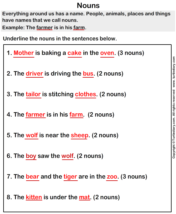 underline-the-nouns-worksheet-turtle-diary