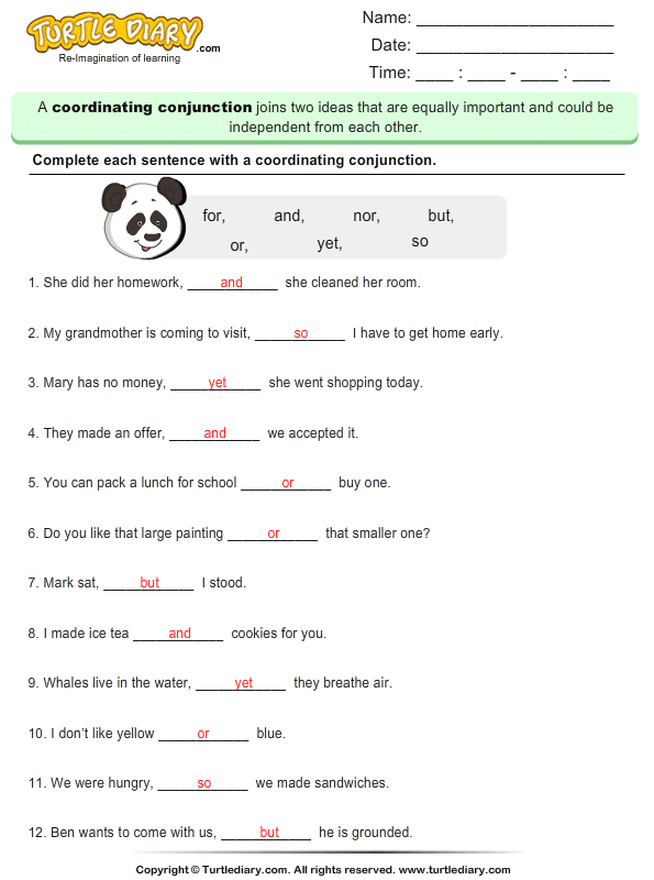 worksheet-coordinating-conjunction-worksheet-grass-fedjp-worksheet-study-site