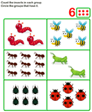 Count pictures Worksheets